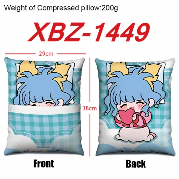 HunterXHunter Anime Square Crystal Velvet Pillow 29X38cm
