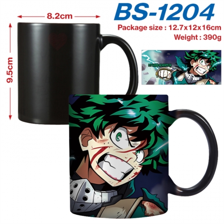 My Hero Academia  Anime high-temperature color-changing printing ceramic mug 400ml