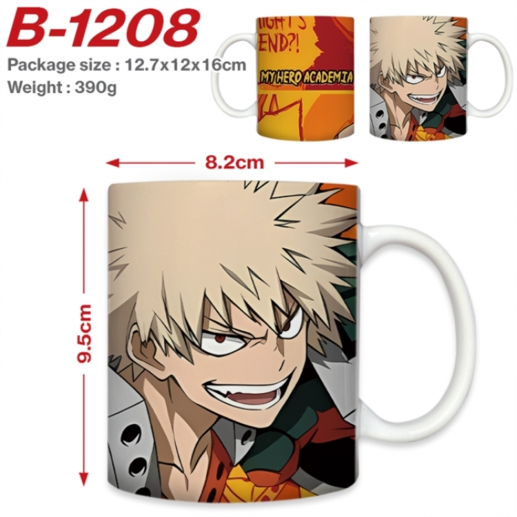 My Hero Academia Anime printed ceramic mug 400ml (single carton foam packaging) 