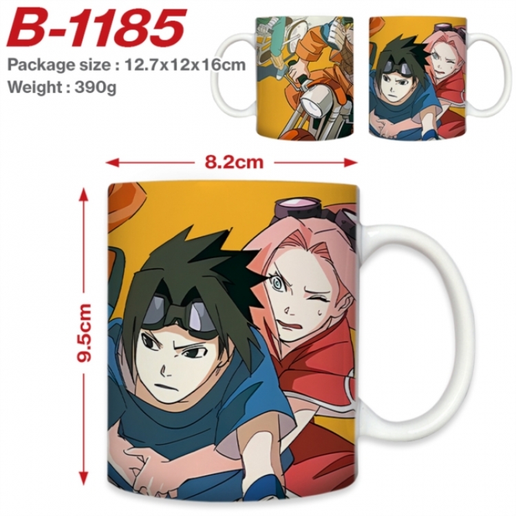 Naruto Anime printed ceramic mug 400ml (single carton foam packaging) 
