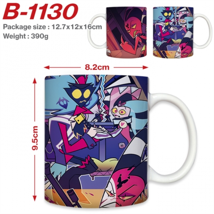 Hazbin Hotel Anime printed ceramic mug 400ml (single carton foam packaging) 
