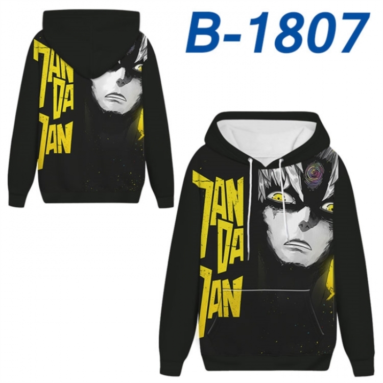 DANDADAN Anime full-color health cloth hooded sweatshirt from S to 4XL 