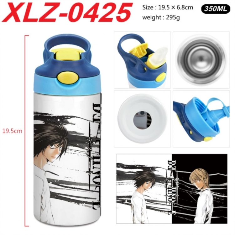 Death note 304 stainless steel portable insulated cup 19.5X6.8CM 350ml