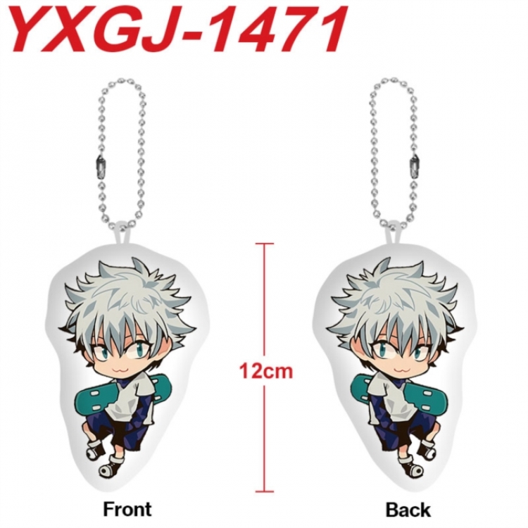 HunterXHunter Anime full-color printed alien plush pendant keychain price for 5 pcs