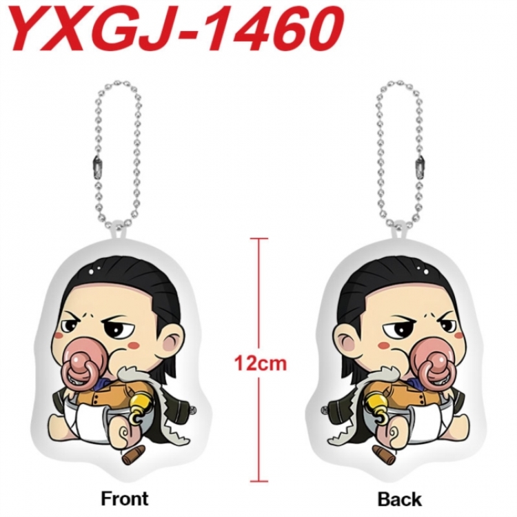 One Piece Anime full-color printed alien plush pendant keychain price for 5 pcs