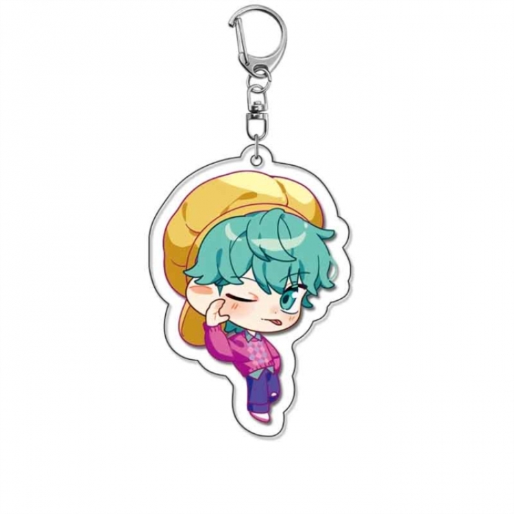 K-Pop Demon Hunters Anime Acrylic Keychain Charm price for 5 pcs