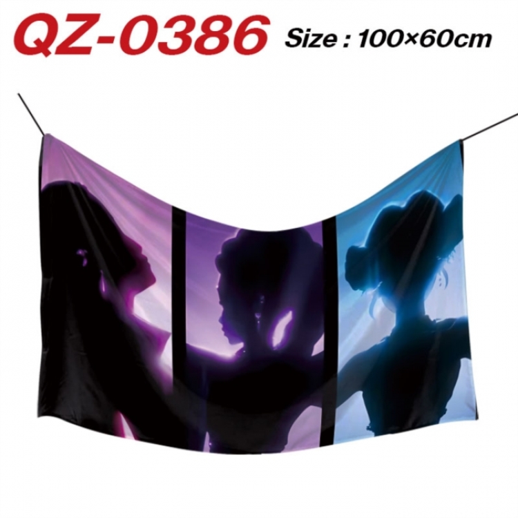 Bayonetta Anime Full Color Watermark Printing Banner 100X60CM