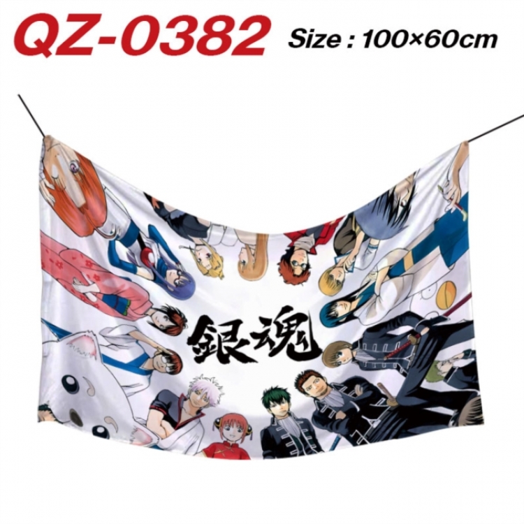 Gintama Anime Full Color Watermark Printing Banner 100X60CM