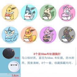 Pokemon Anime Round cloth film...