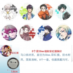 BLUE LOCK  Anime Circular lase...
