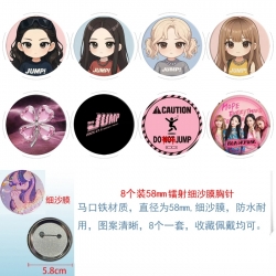 BLACK PINK Anime Circular lase...