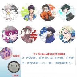 BLUE LOCK Anime Circular laser...