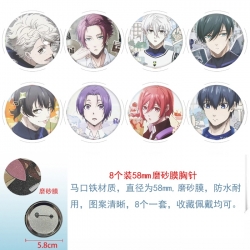 BLUE LOCK Anime Round cloth fi...