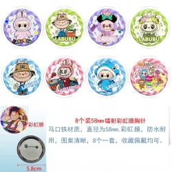 Labubu Anime Circular laser ra...