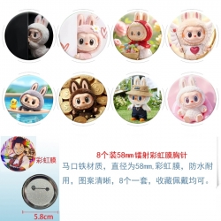 Labubu Anime Circular laser ra...