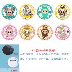 Labubu Anime Round cloth film ...
