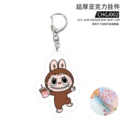 Labubu  Anime Thick Acrylic Pe...