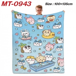 Chiikawa Anime flannel blanket...