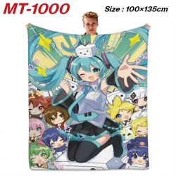 Hatsune Miku Anime flannel bla...