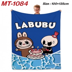 Labubu Anime flannel blanket a...