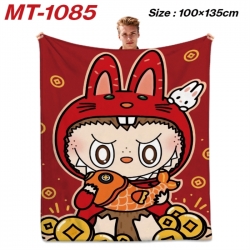 Labubu Anime flannel blanket a...