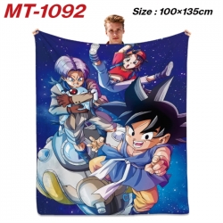 DRAGON BALL Anime flannel blan...