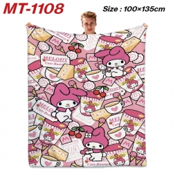 Sanrio Anime flannel blanket a...