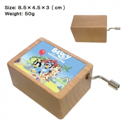 Bluey Anime printed wooden mus...