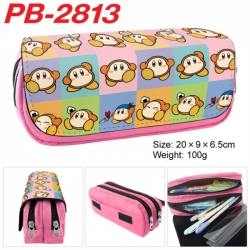 Kirby Anime double-layer pu le...