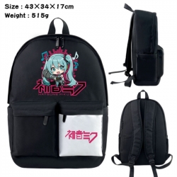 Hatsune Miku Anime black and w...