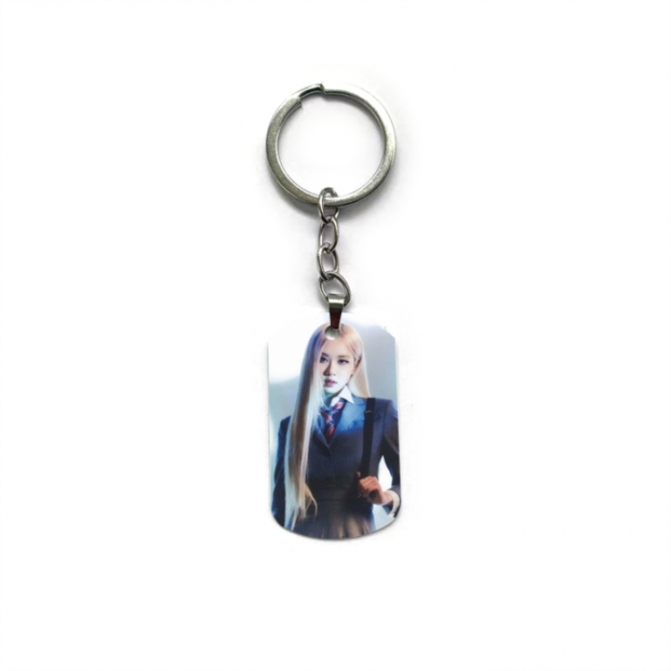 BLACK PINK Anime double-sided full-color printed keychain price for 5 pcs
