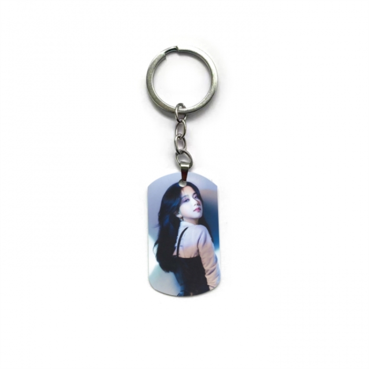 BLACK PINK Anime double-sided full-color printed keychain price for 5 pcs