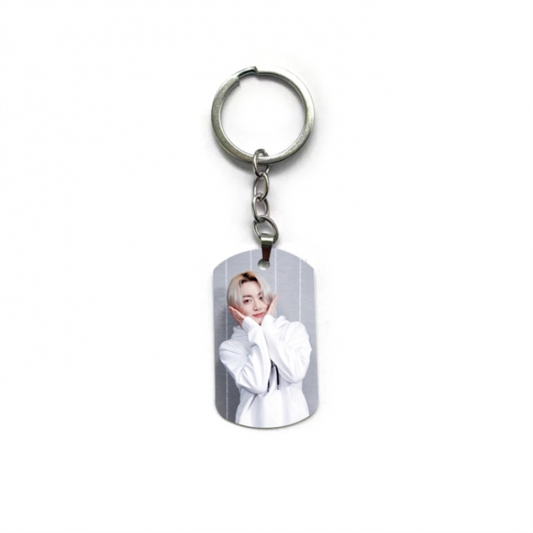 BTS Anime double-sided full-color printed keychain price for 5 pcs