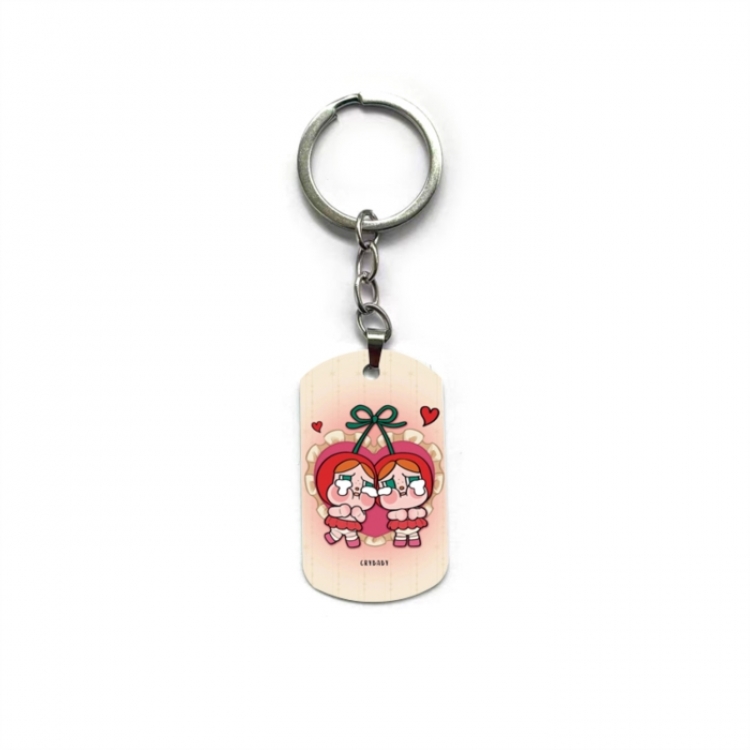 CryBaby Anime double-sided full-color printed keychain price for 5 pcs