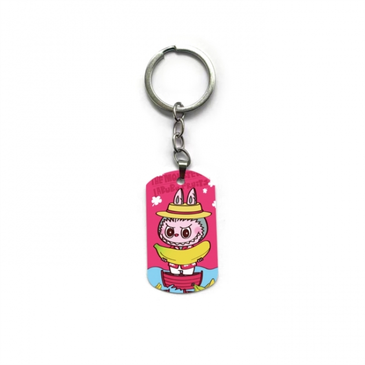 Labubu Anime double-sided full-color printed keychain price for 5 pcs