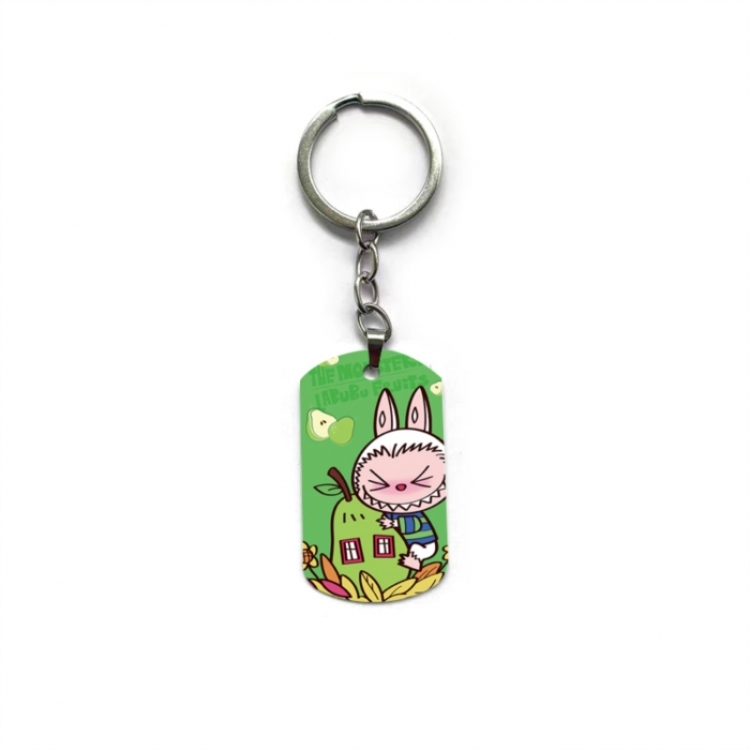Labubu Anime double-sided full-color printed keychain price for 5 pcs