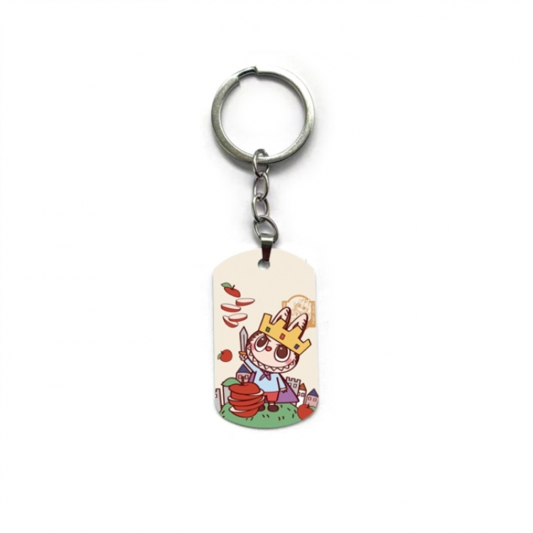 Labubu Anime double-sided full-color printed keychain price for 5 pcs