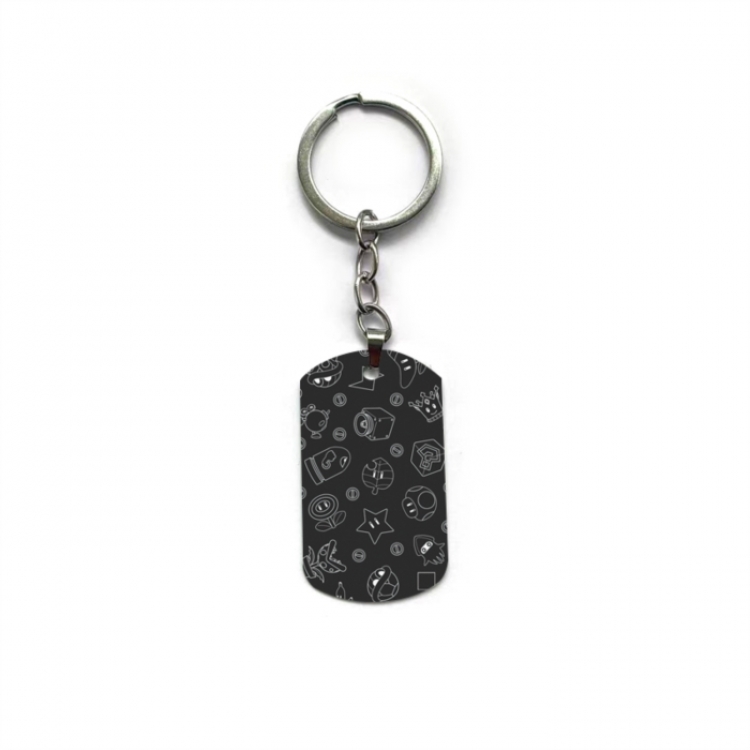 Super Mario Anime double-sided full-color printed keychain price for 5 pcs