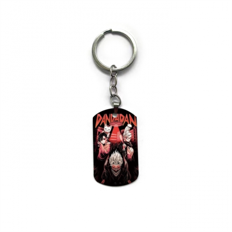 DANDADAN Anime double-sided full-color printed keychain price for 5 pcs