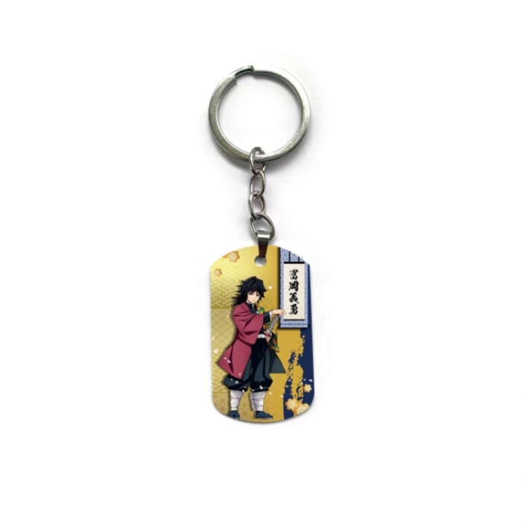 Demon Slayer Kimets Anime double-sided full-color printed keychain price for 5 pcs