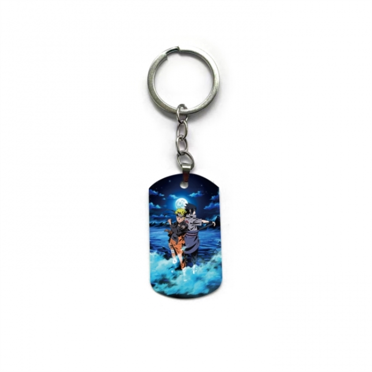 Naruto Anime double-sided full-color printed keychain price for 5 pcs