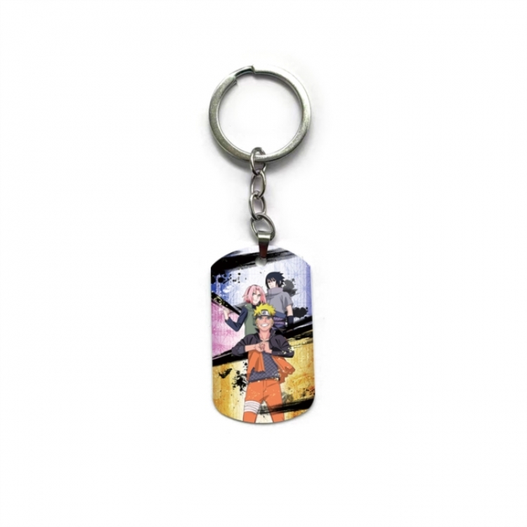 Naruto Anime double-sided full-color printed keychain price for 5 pcs