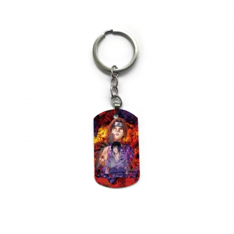 Naruto Anime double-sided full-color printed keychain price for 5 pcs