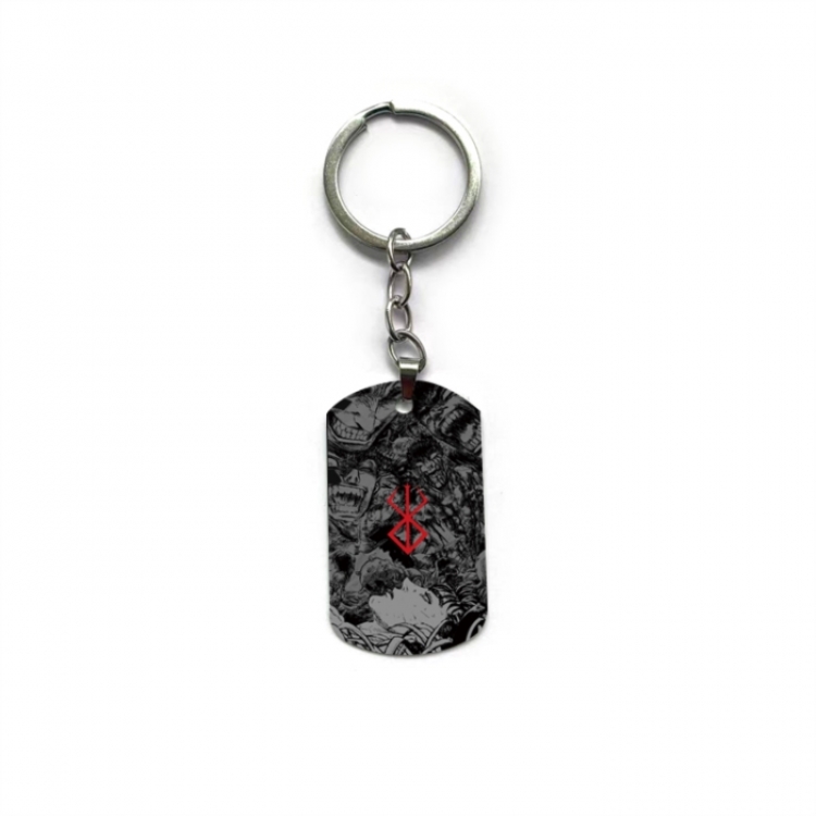 Berserk Anime double-sided full-color printed keychain price for 5 pcs