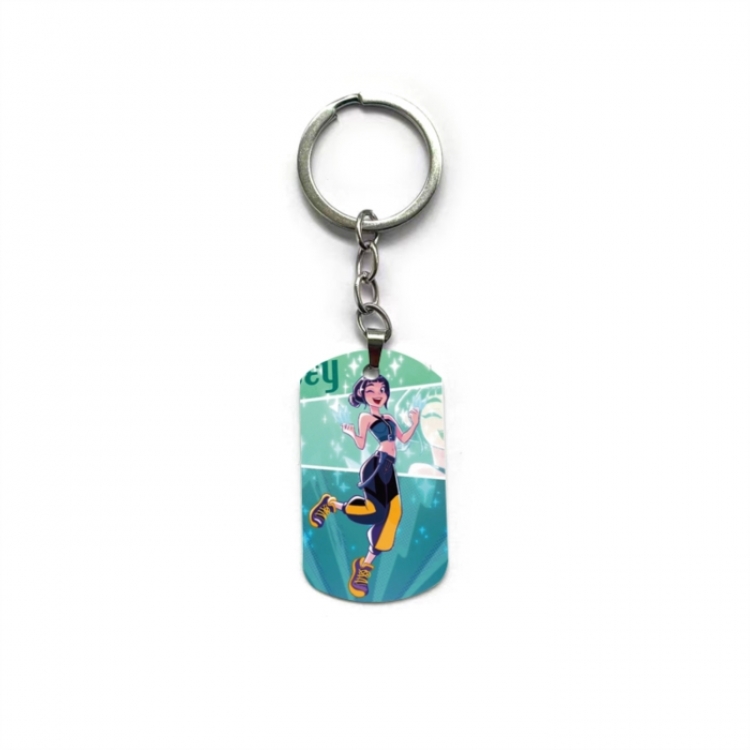 K-Pop Demon Hunters Anime double-sided full-color printed keychain price for 5 pcs