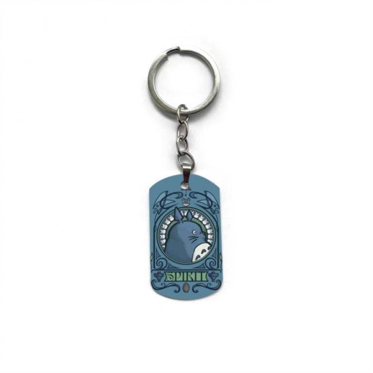 TOTORO Anime double-sided full-color printed keychain price for 5 pcs