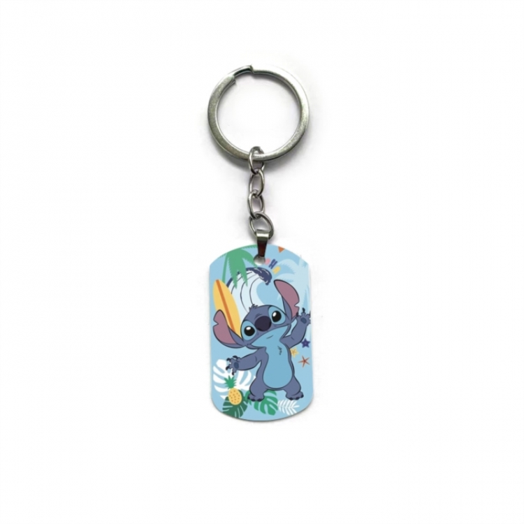 Lilo & Stitch Anime double-sided full-color printed keychain price for 5 pcs