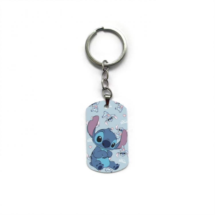 Lilo & Stitch Anime double-sided full-color printed keychain price for 5 pcs