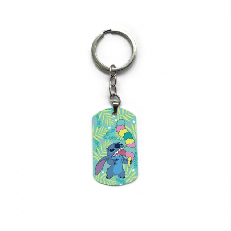 Lilo & Stitch Anime double-sided full-color printed keychain price for 5 pcs