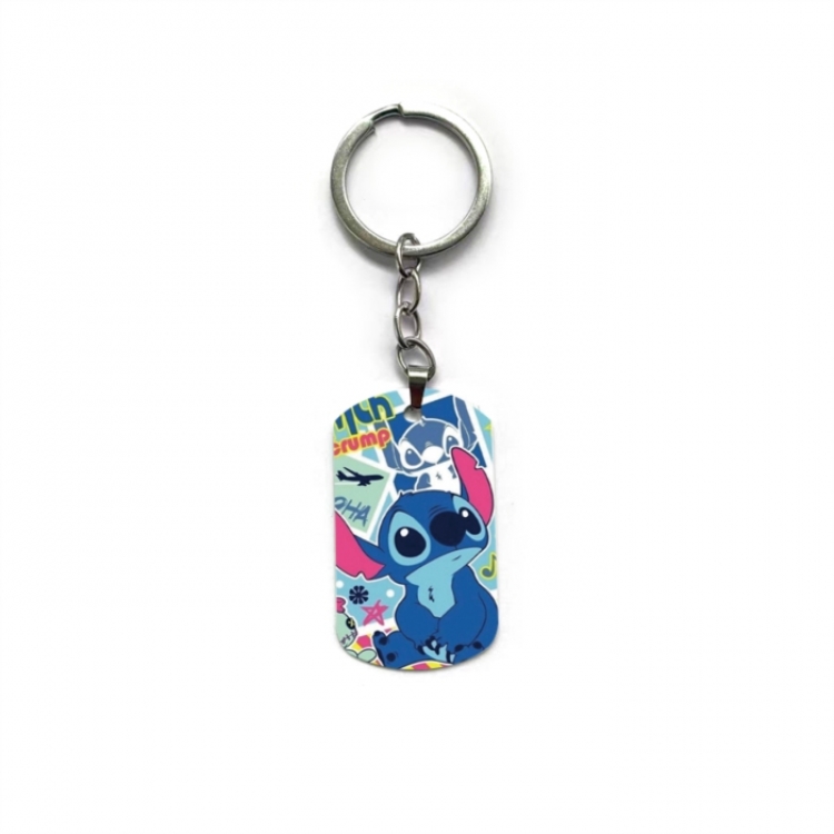 Lilo & Stitch Anime double-sided full-color printed keychain price for 5 pcs